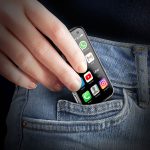 This tiny, half-off phone is packing big secret agent vibes