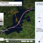 Yi Peng 3 crossed both cables C-Lion 1 and BSC at times matching when they broke
