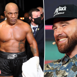 Travis Kelce reacts to Tyson-Paul fight, Mike’s bare butt exposure
