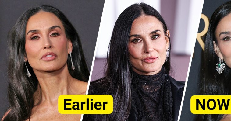 “Fillers Removed,” Demi Moore Praised for Her Natural Appearance in Recent Look