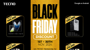 Don’t Miss Out on TECNO’s Black Friday Promo Packed with Surprises