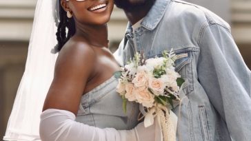 Kristia & Bode Found Love on Hinge! Enjoy Their Denim-Themed Civil Wedding