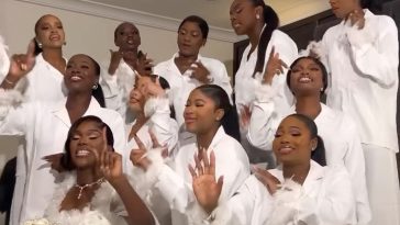 This Bride and Her Squad Came Through With Beauty and Pure Vibes