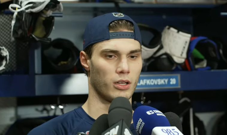 Juraj Slafkovsky: “I’m not always the easiest player”.