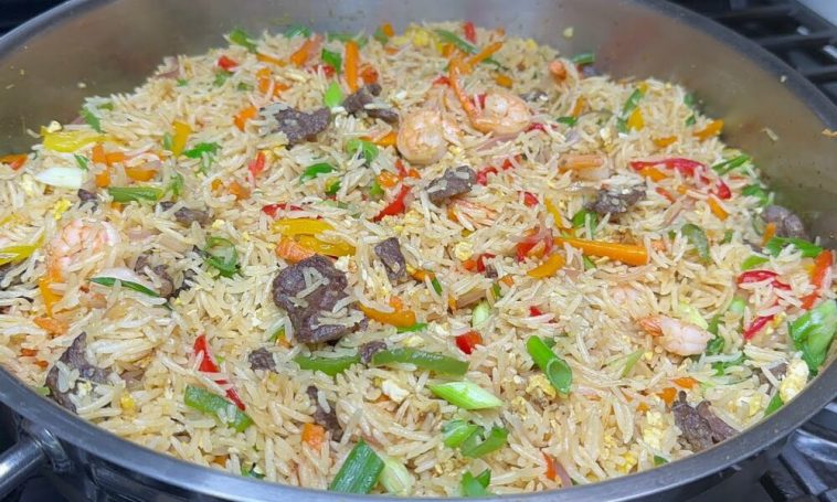 The Perfect Fried Rice Recipe with Beef & Vegetables For Your Weekend