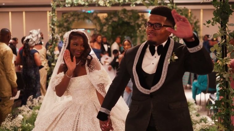 Mary & Darian Had London Fired Up With Their Lit Wedding