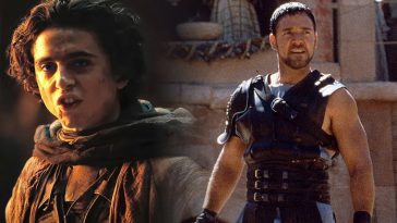 Crowe, Chalamet Were Almost In “Gladiator II”