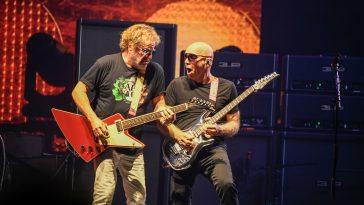 “I gotta tell you, it was emotional singing it, because it’s about Eddie”: Sammy Hagar has written a tribute song to Eddie Van Halen with Joe Satriani – and says a recent meeting with Wolfgang gave him “goosebumps”