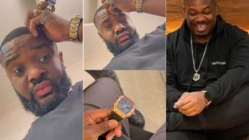 Don Jazzy Response Sparks Buzz After Actor William Uchemba Took His Richard Mille Wrist Watch Worth N646M