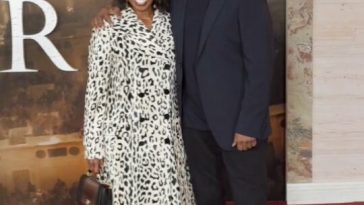 Denzel & Pauletta Washington Redefine Chic Red Carpet Style at Gladiator II Premiere