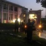 Fire Guts Federal Radio Corporation of Nigeria In Lagos, Destroys Major Property