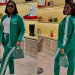 Actress Eniola Badmus models for Seyi Vodi