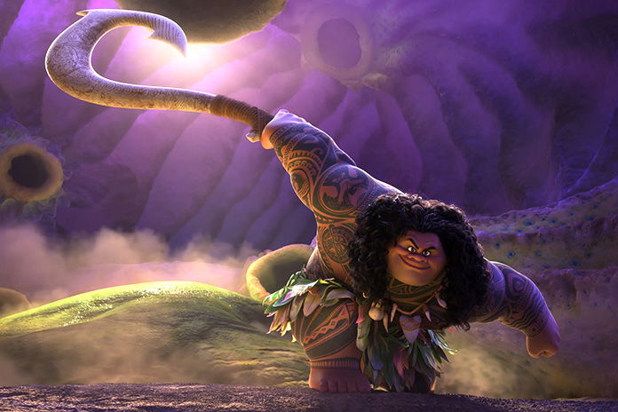 Johnson: I’m Wearing A “Moana” Muscle Suit