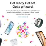 Apple’s Black Friday deals give you an up to $200 gift card