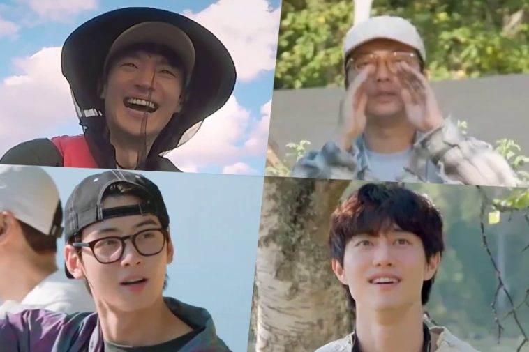 Watch: Lee Je Hoon, Lee Dong Hwi, Cha Eun Woo, And Kwak Dong Yeon Panic At The Realities Of Rural Life In “Rented In Finland”