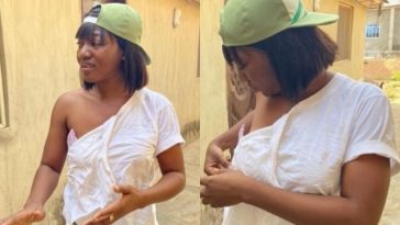 Female corper cries out as teacher allegedly assault her for ‘not greeting properly’