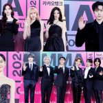 Stars Rock The Red Carpet At Melon Music Awards 2024
