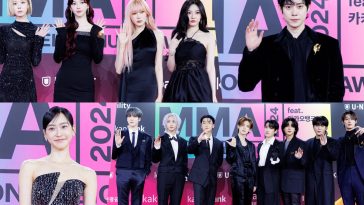 Stars Rock The Red Carpet At Melon Music Awards 2024