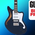 I have no need for a new guitar, but my weakness for retro-styled hollows and semi-hollows has me considering this whopping Black Friday discount on D’Angelico’s sleek Premier Bedford SH