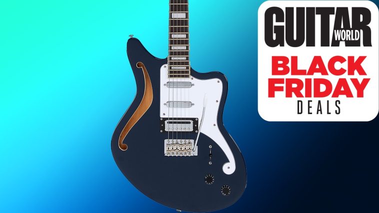 I have no need for a new guitar, but my weakness for retro-styled hollows and semi-hollows has me considering this whopping Black Friday discount on D’Angelico’s sleek Premier Bedford SH