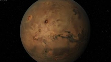 Take a flight over Mars’ Ares Vallis in a new video from Mars Express