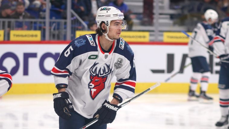 Bogdan Konyushkov, one of the youngest players at the KHL All-Star Game