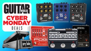 I’ve been reporting on Cyber Monday guitar pedal deals for 7 years – and I’ve never seen discounts like these