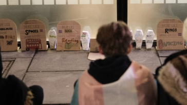 UK Trans Youth Organise Die-In To Protest Puberty Blockers Ban