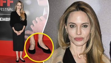 “Really, Girl?” Angelina Jolie Wears an Unusual Red Carpet Look That Divided People