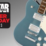 I’ve been reviewing this Telecaster/Les Paul mash-up and have fallen in love with it – now the Squier Paranormal Troublemaker is 25% off for Cyber Monday, and I’ve got it in my basket