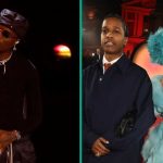 Wizkid performs at 2024 British Fashion Awards, spotted with Rihanna, ASAP Rocky, others in videos