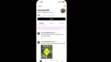 Threads now allows users to follow fediverse accounts directly in its app