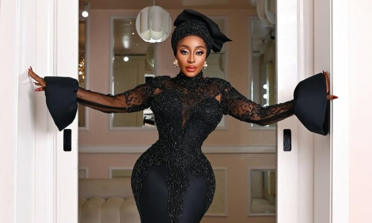 Styled by Swanky Jerry, Ini Edo Commands Attention at Red Sea Film Festival in an All Black Stunner