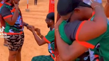 Man Goes Viral After Proposing To His Girlfriend During NDC Rally