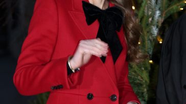 Kate Middleton Updated Her Classic McQueen Coat With a Festive Accessory