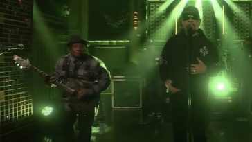 “Gilmour says, ‘I want to play on it’ – like, he doesn’t do this’”: Body Count rip through their Comfortably Numb reimagining on the Tonight Show, as Ernie C does his best David Gilmour