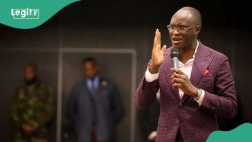 Drama as Pastor Tope Adegboyega reveals the source of his wealth