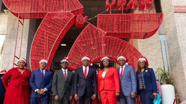 UBA heralds festive season, lights up Lagos Marina Garden  