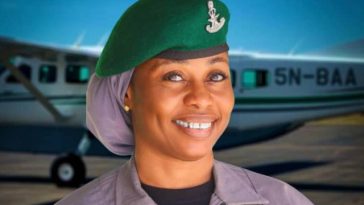 Olanike Nafisat Balogun makes history as she becomes Nigeria customs 1st female pilot