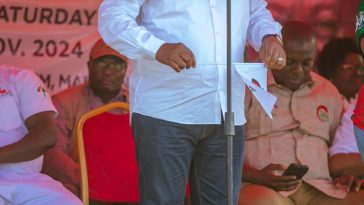 Jean Mensah Officially Announces John Dramani Mahama As The Winner Of The 2024 Presidential Elections With 56.55%