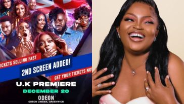 Funke Akindele’s latest movie ‘Everybody Loves Jenifa’ Sells Out at UK Premiere