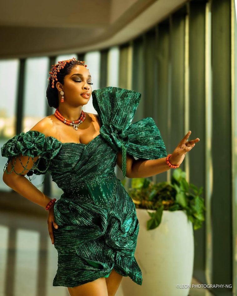 Opt For Elegance and Style at Your Igbo Trad With This Lovely Inspo