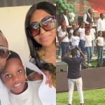 Mixed Reactions As Ubi Franklin And Ex-Wife Reunite For Son’s Christmas Party