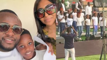Mixed Reactions As Ubi Franklin And Ex-Wife Reunite For Son’s Christmas Party