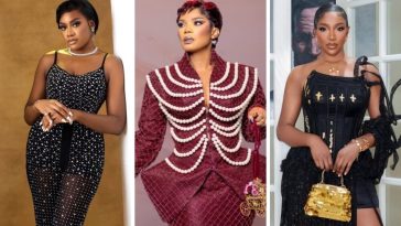 See All the Daring Fashion Moments from Mercy Aigbe’s Sin City Glam-Themed “Thin Line” Premiere