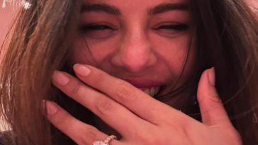 Selena Gomez’s marquise diamond engagement ring from Benny Blanco has sweet tie to her music career