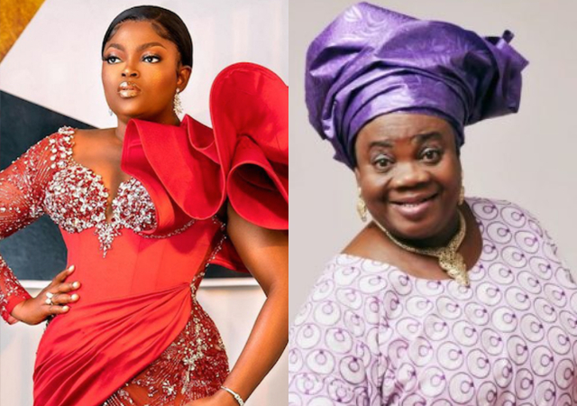 Funke Akindele Shares sincere wish After meeting Mama Awero