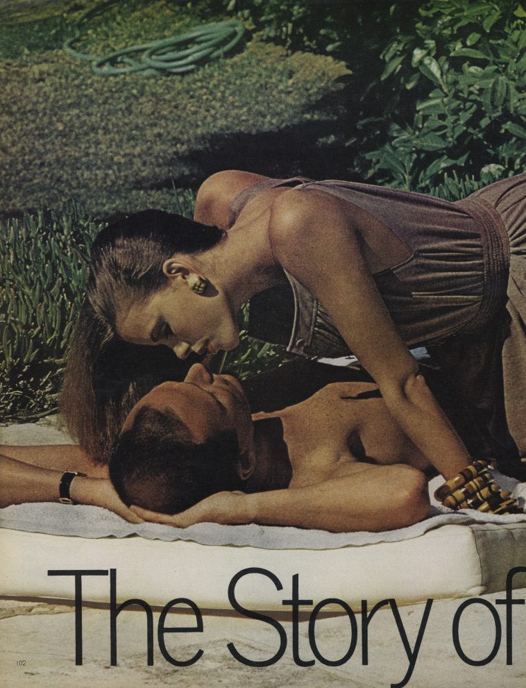 See “The Story of Ohhh…” Polly Mellen and Helmut Newton’s Steamy 1975 Editorial
