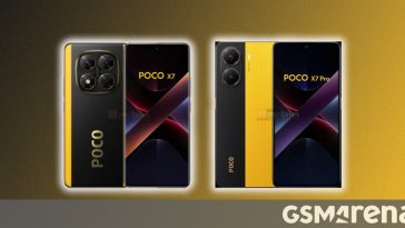Poco X7 series emerges in detailed renders