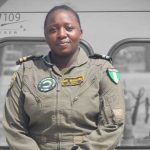 Excitement as Nigeria gets first female Navy aircraft pilot